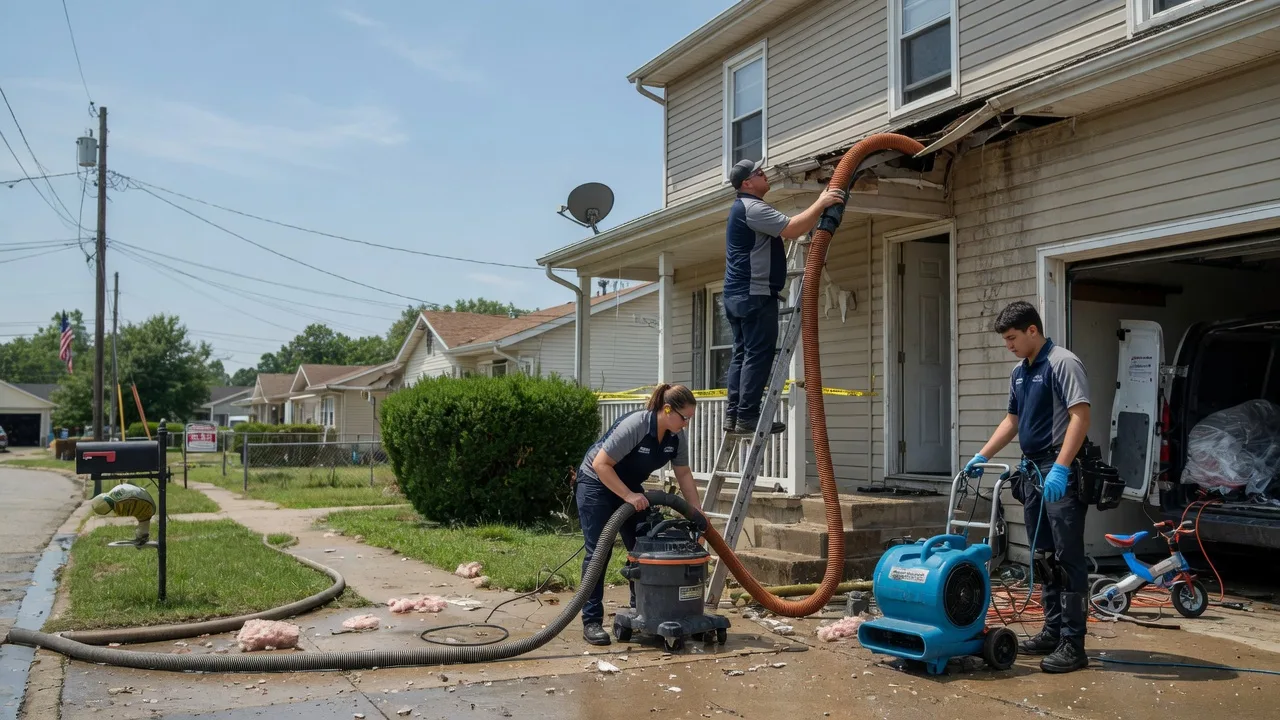 Water Damage Restoration in Pottersville, MO near me